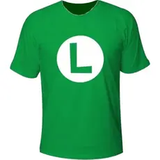 Camiseta camisa blusa Infantil super Mario Luigi letra algodão100%