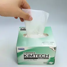280 Pçs/Caixa Limpeza De Fibra Óptica KIMTECH Dustfre Papel Toalhetes Para Limpador
