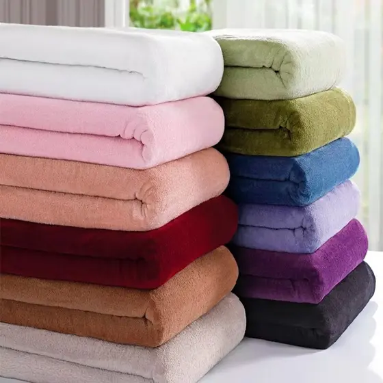 Kit 2 Mantas Casal Padrão 2,00m X 1,80m Toque Suave Cores Sortidas Estampada