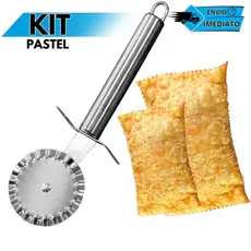 Cortador Fechador de Pastel em aço Inox | Utensílio de Cozinha para , Cortar e fechar Massas