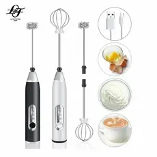 Batedeira USB Recarregável, 3 Velocidades: Ideal para Café, Leite e Ovos
