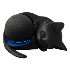 Suporte Alexa Echo Dot 4 e 5 Geração Estilo Gato Decorativo para Mesa