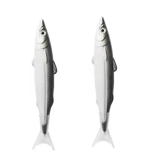 Caneta Esferográfica em Formato de Peixe – Fofa e Estilosa Tinta Preta