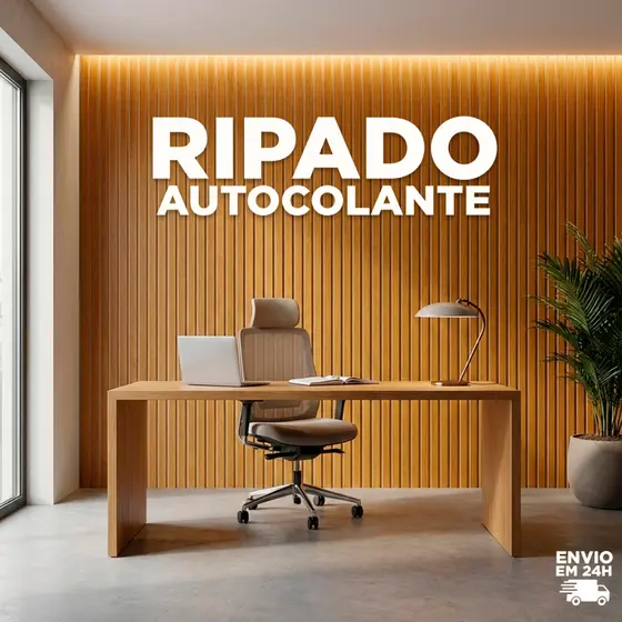 Revestimento Decorativo Autocolante em MDF 45x11cm – Transforme Ambientes sem Reforma