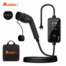 AUXOM Carregador Para Carro Elétrico Portátil 3,5kw 16a 110v/220v Multiveicular-Byd Gwm Bivolt