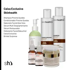 Caixa Exclusiva Skinhealth Completa - Rejuvenescimento e Clareamento