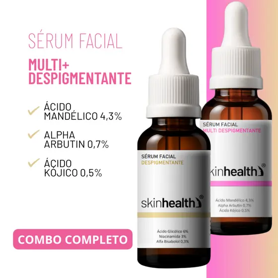 Despigmentante + Multi Despigmentante Clareador Skinhealth