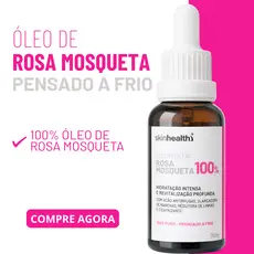 Óleo Vegetal De Rosa Mosqueta 100% Natural Prensado a Frio 30ml
