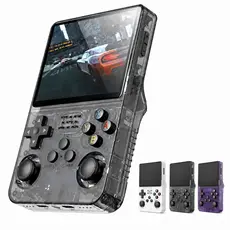Console Portátil R36S + de 25.000 Jogos Vídeo Game 64g Linux Tela IPS 3.5 Polegadas a Pronta Entrega