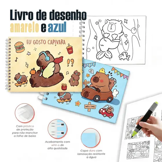 Livro de Colorir Artístico com 50 Folhas para Criatividade e Momentos de Lazer