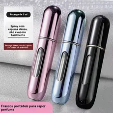 KIT 2/3/6 Pecas Frasco Recarregável para Perfume - Design à Prova de Vazamentos