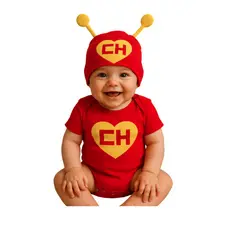 Body Infantil Temático Bebê Chapolin Promoção