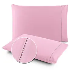 Fronhas Ponto Palito Combo com 02 Unidades em Tecido Micropercal 400 Fios - LAURINHA DECOR