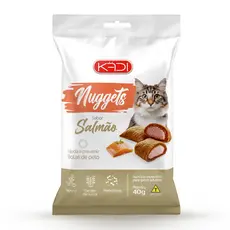 Kit C/ 6 Un Kadi Nuggets Gato Adulto Salmão 40g - Secco