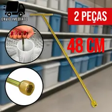 Kit 2 Chave T 10mm Longa para Maquina de Lavar Agitador