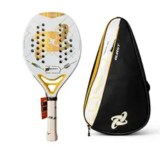 Raquete de Beach Tennis BURST Haze 12K Carbon White Gold