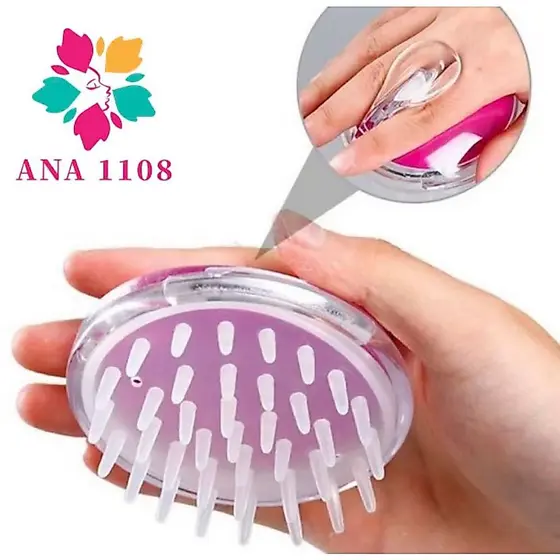 ANA1108  Escova Antiqueda Massagem Capilar E Corporal Queima Gordura/ Pente Massageadora Couro Cabeludo