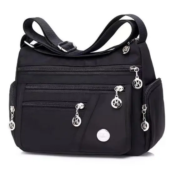 Bolsa Feminina Transversal Impermeável Nylon Tiracolo Boa Qualidade Compacto