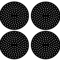 Kit com 4/2pcs Protetor de Silicone para Fogão de Indução Almofada Protetora
