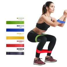 Elásticos Faixas Para Exercícios Multifuncional Yoga Treino Fisioterapia e Treino Em Casa