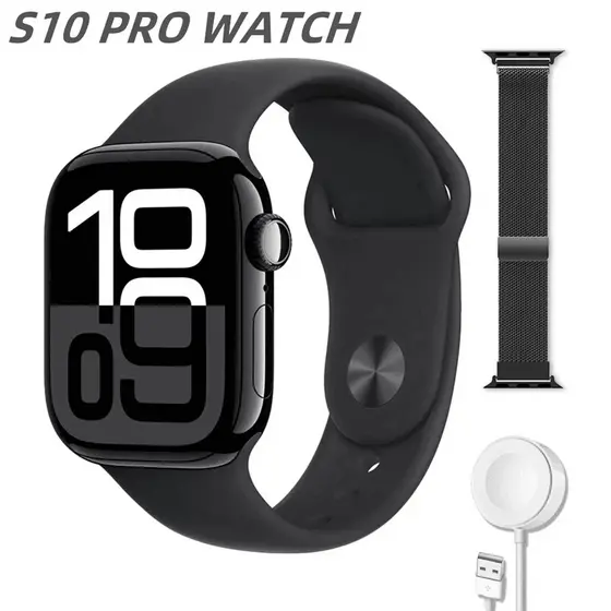 2026 Mais Recente Smartwatch S10 Pro Relógio Série 10 2.08 Polegadas Sem Fio Bluetooth Esportes 32DH