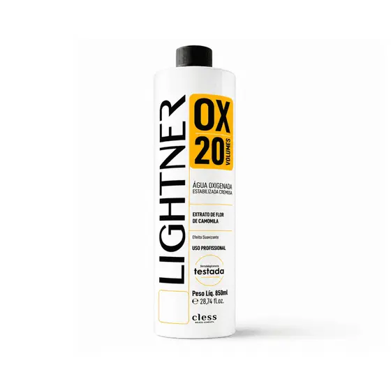 Lightner Água Oxigenada  20 volumes 850ml