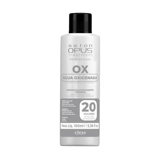 Água Oxigenada Descolorante Capilar 20V Salon Opus 100ml