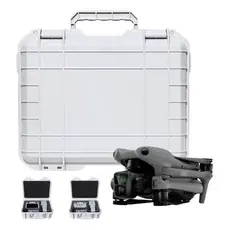 Case Maleta Estojo Para Drone Dji Air 3 Rc2 Rcn2 Branco