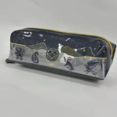 Estojo Escolar Grande Cristal Harry Potter Dac Cor Azul - Forte e resistente.