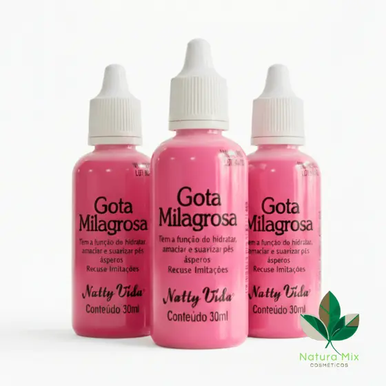 Gotas Milagrosas 30mL Natty Vida ATÉ 3 UNIDADES