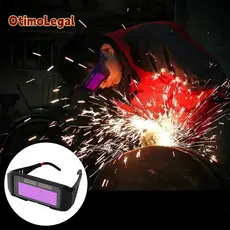 Óculos de soldagem para máquina de solda com função automática de mudança de escuridão