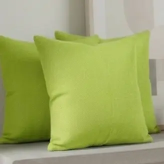 4 Capas para Almofadas Lisas E Estampadas com Zíper  Invisível , 45cm X 45cm