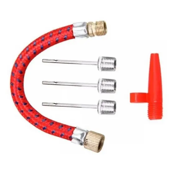 Bico Para Encher Inflar Bolas / Piscinas / Boias 5 Peças