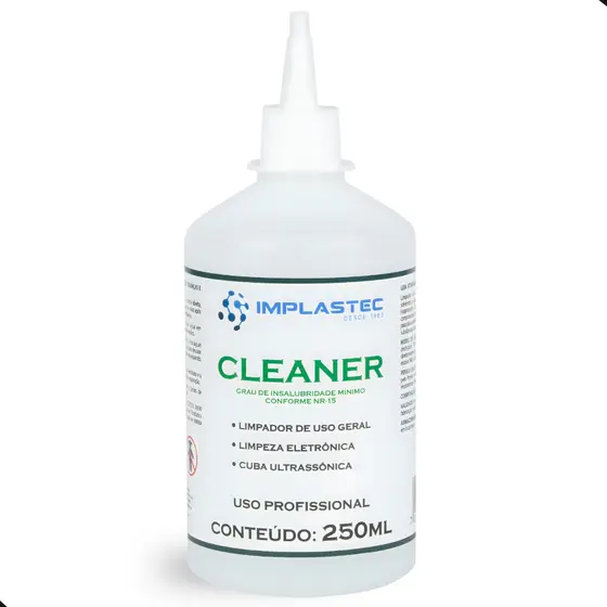 Limpador de Uso Geral Cleaner 250ml Limpeza de Componentes Eletrônicos