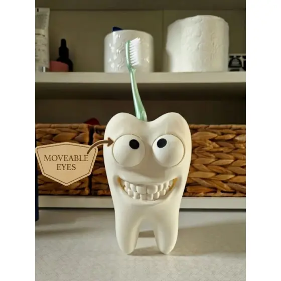Suporte de Escova de Dentes de Desenho Animado | suporte escova dente | escova dente | organizador escova dente