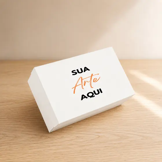 Kit Caixa Personalizada 25x15x8cm Para Loja Ou Presente