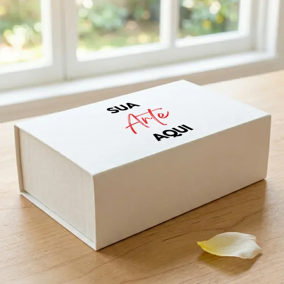 Kit Caixa Personalizada 25x15x8cm P/ Loja Ou Presente