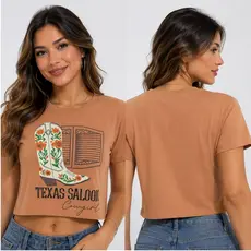 Blusa Feminina cropped 100% Algodão Confortável Não Transparente Moda Casual