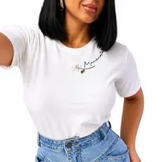 Blusa Feminina T-Shirt Estampada Premium Não Transparente Confortável Moda Casual
