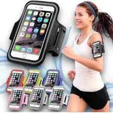 Braçadeira Suporte De Celular Capa De Braço Corrida Treino Caminhada Academia Bicicleta Bike