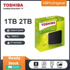 🔥Toshiba🔥Disco rígido externo 1TB 2TB 4TB External Hard Drive HDD USB 3.0  Portable HD Externo 2TB Hard Drive