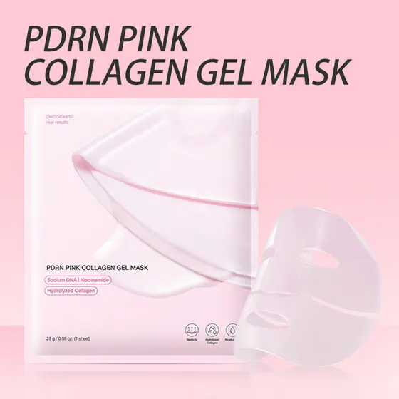 MÁSCARA DE COLÁGENO ROSA PDRN ROSA COLÁGENO GEL MÁSCARA Jelly Split MASK