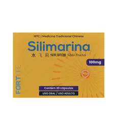Silimarina 100mg 30 Cápsulas FORTLIFE