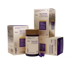 Kit 3 Niacinamida 1000mg 60 Cápsulas FORTLIFE