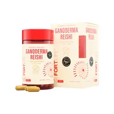 Ganoderma Reishi Cogumelo Funcional 500mg 60 Cápsulas FORTLIFE