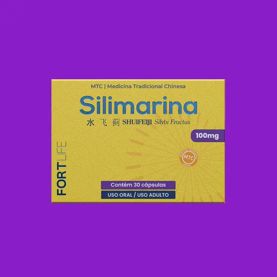 Silimarina (Hepatoprotetor) 100mg 30 Cápsulas FORTLIFE