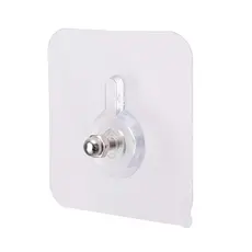 Kit 10/20 Unidades de Gancho de Parede Cabide Auto Adesivo Multiuso