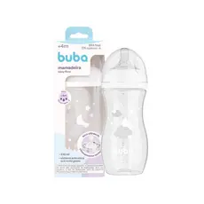 MAMADEIRA EASY FLOW 330ML NUVEM BRANCA - BUBA