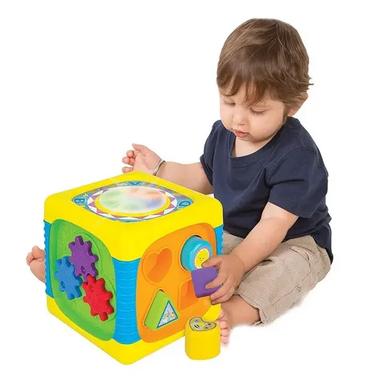 BRINQUEDO CUBO DE ATIVIDADES MUSICAL - WINFUN