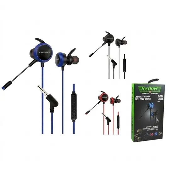 FONE DE OUVIDO HEADSET GAMER COM MICROFONE HP-1 1.2M P2 - XCELL